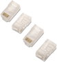 Aisens Pack de 10 conectores RJ45 CAT.5e AWG24 transparente